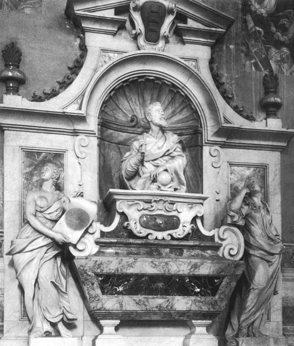 Wikioo.org - The Encyclopedia of Fine Arts - Painting, Artwork by Giambattista Foggini - Tomb of Galileo