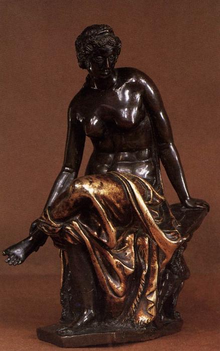 WikiOO.org - Encyclopedia of Fine Arts - Målning, konstverk Giovanni Paolo Fonduli - Seated Nymph