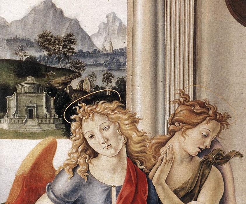 Wikioo.org - Bách khoa toàn thư về mỹ thuật - Vẽ tranh, Tác phẩm nghệ thuật Francesco Di Giorgio Martini - Nativity (detail)