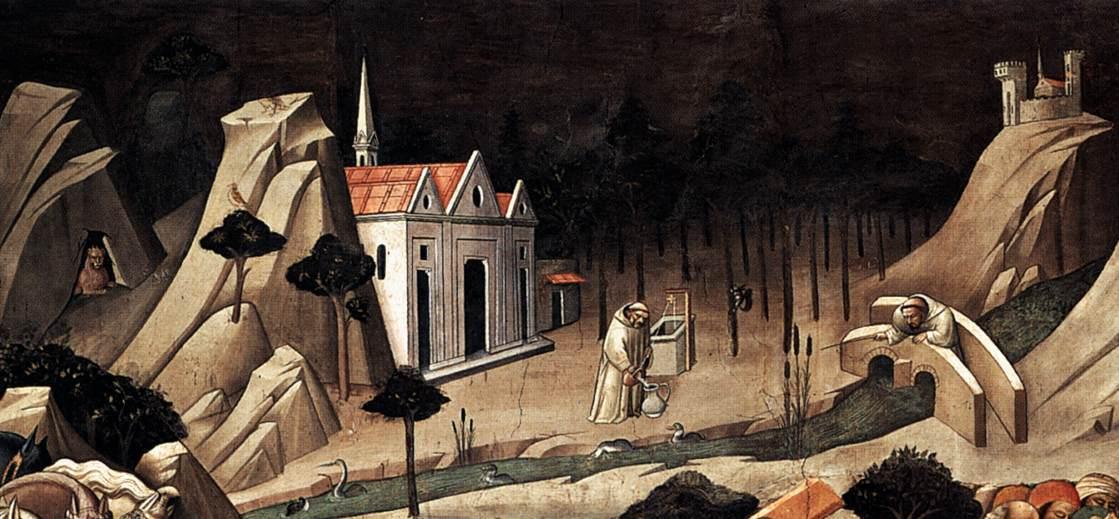 Wikioo.org - The Encyclopedia of Fine Arts - Painting, Artwork by Agnolo Gaddi - Discovery of the True Cross (detail)