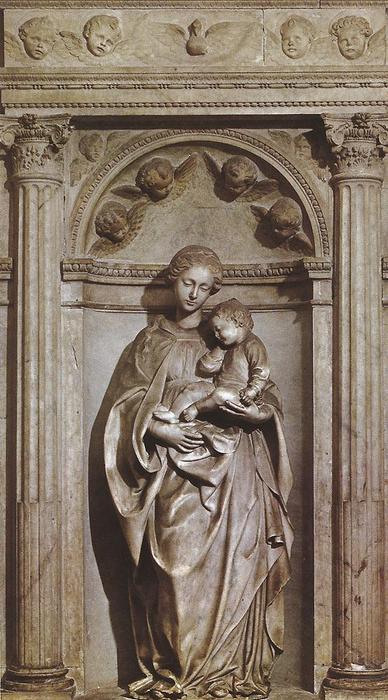 WikiOO.org - Enciklopedija likovnih umjetnosti - Slikarstvo, umjetnička djela Antonello Gaggini - Madonna del Buon Riposo