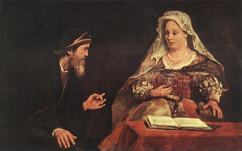 Wikioo.org - สารานุกรมวิจิตรศิลป์ - จิตรกรรม Aert De Gelder - Esther and Mordecai