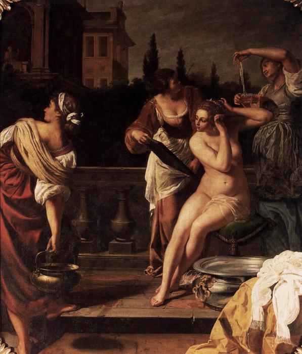 Wikioo.org – L'Enciclopedia delle Belle Arti - Pittura, Opere di Artemisia Gentileschi - Bathsheba