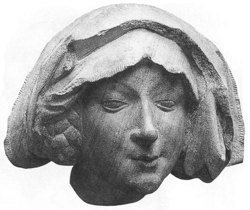 WikiOO.org - Güzel Sanatlar Ansiklopedisi - Resim, Resimler Nicolaus Gerhaert Van Leyden - Woman's Head