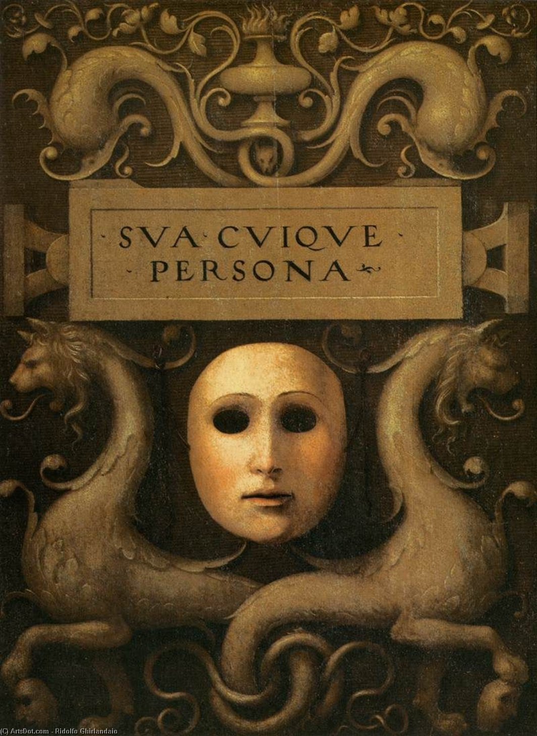 WikiOO.org - Enciklopedija dailės - Tapyba, meno kuriniai Michele Di Ridolfo Del Ghirlandaio (Michele Tosini) - The Portrait's Box