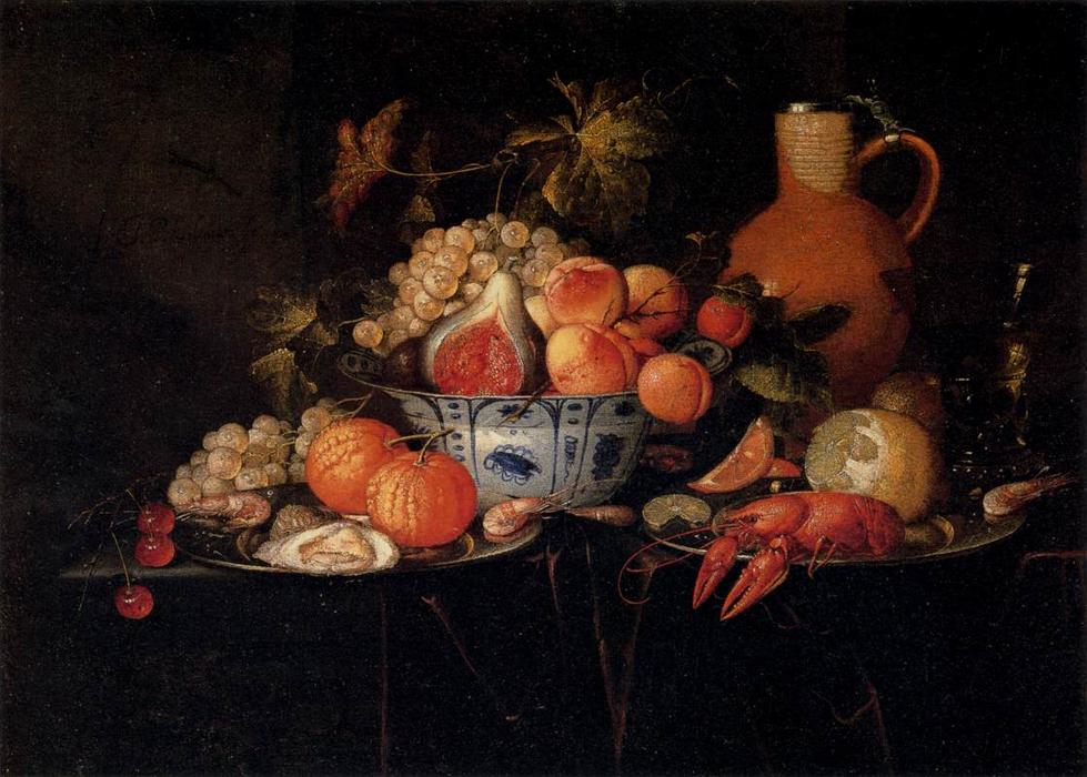 WikiOO.org - Encyclopedia of Fine Arts - Lukisan, Artwork Jan Pauwel The Younger Gillemans - Still-Life
