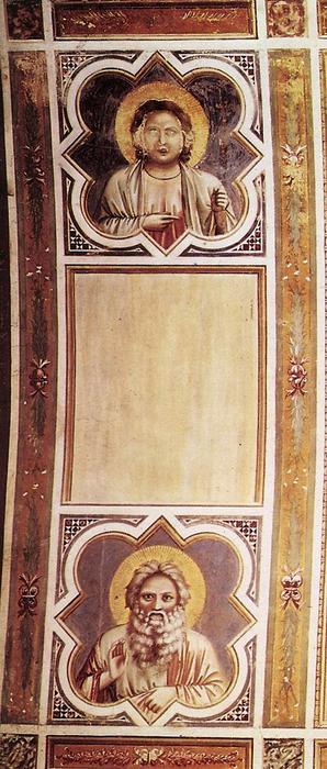 Wikioo.org - The Encyclopedia of Fine Arts - Painting, Artwork by Giotto Di Bondone - Decorative band with figures