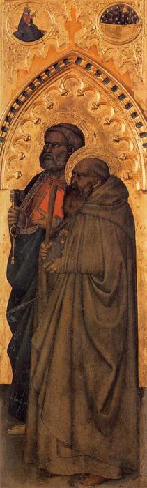 Wikioo.org - The Encyclopedia of Fine Arts - Painting, Artwork by Giovanni Da Milano - Ognissanti Polyptych: lateral panel