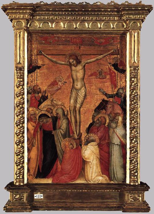 WikiOO.org - Enciclopedia of Fine Arts - Pictura, lucrări de artă Giovanni Da Milano - The Crucifixion