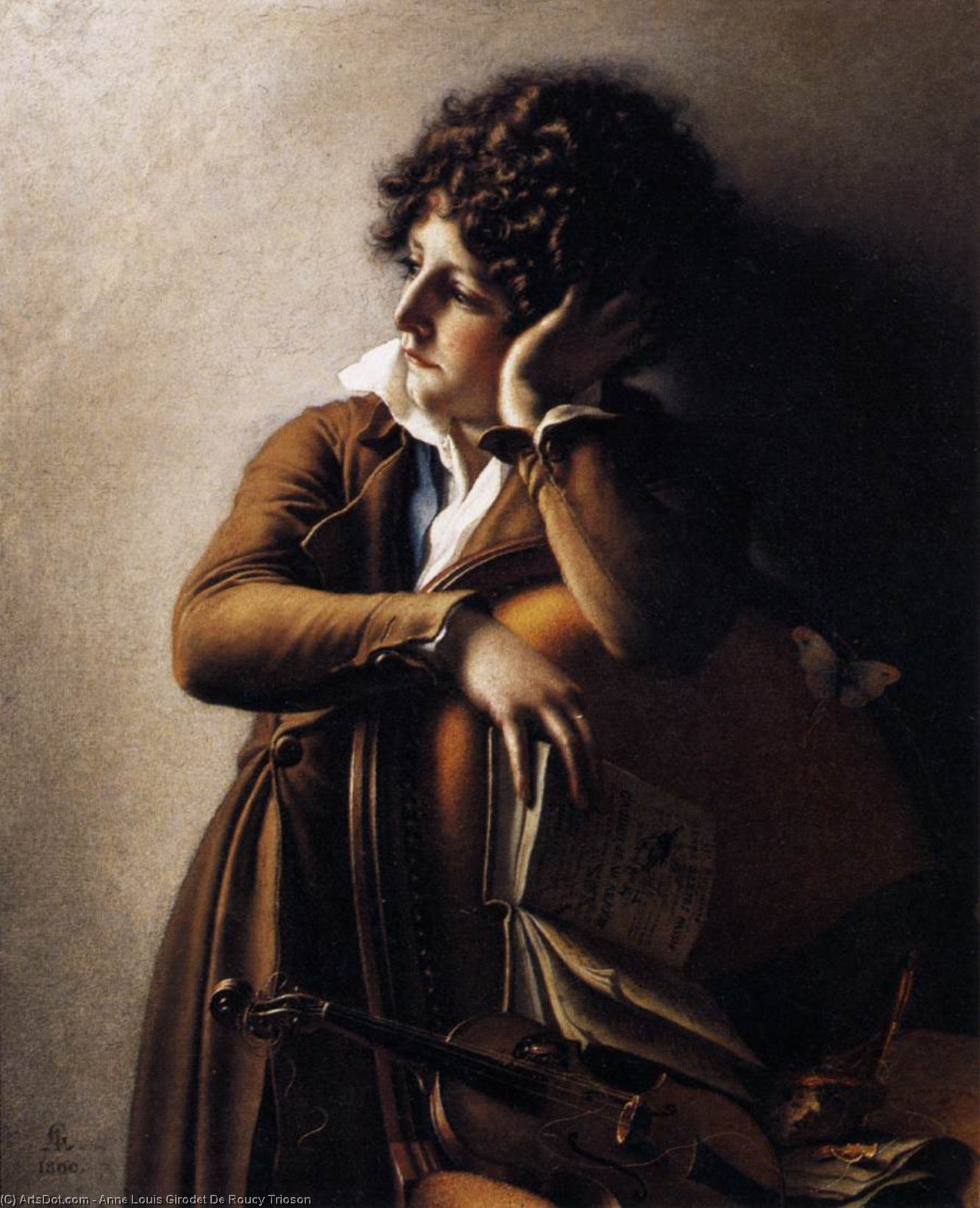 Wikioo.org – L'Enciclopedia delle Belle Arti - Pittura, Opere di Anne Louis Girodet De Roucy Trioson - Benoît-Agnes Trioson