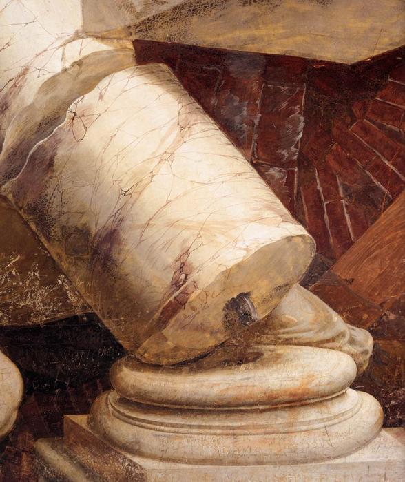 WikiOO.org - Encyclopedia of Fine Arts - Maľba, Artwork Giulio Romano - Fresco on the north wall (detail)