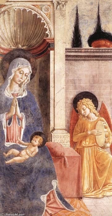 WikiOO.org - 百科事典 - 絵画、アートワーク Benozzo Gozzoli - 聖母子