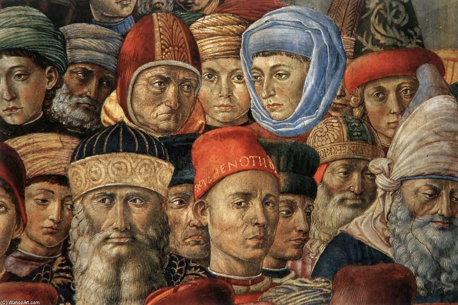 Wikioo.org - The Encyclopedia of Fine Arts - Painting, Artwork by Benozzo Gozzoli - Procession of the Youngest King (detail)