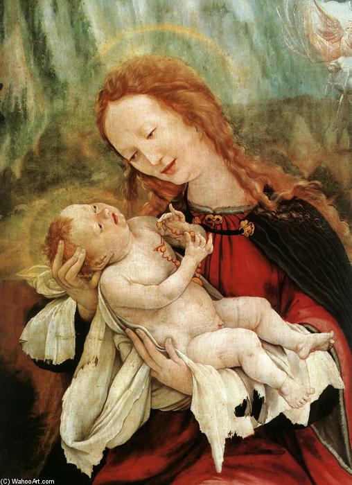 Wikioo.org - The Encyclopedia of Fine Arts - Painting, Artwork by Matthias Grünewald - Nativity (detail)