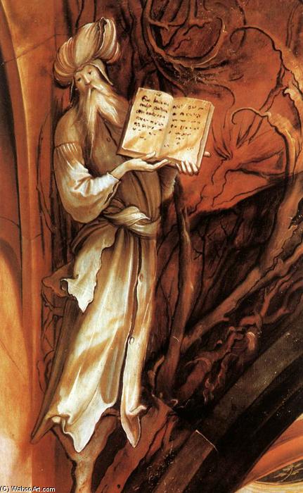 Wikioo.org - The Encyclopedia of Fine Arts - Painting, Artwork by Matthias Grünewald - The Annunciation (detail)