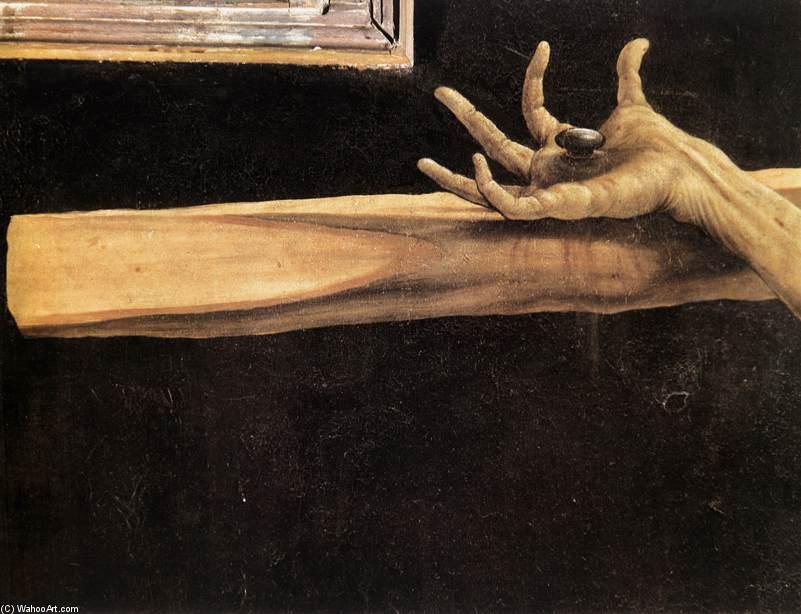 Wikioo.org – L'Encyclopédie des Beaux Arts - Peinture, Oeuvre de Matthias Grünewald - La Crucifixion détail
