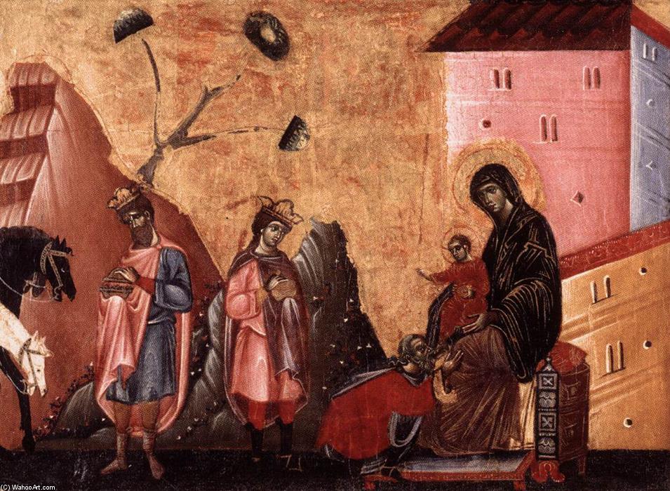 WikiOO.org - Enciklopedija dailės - Tapyba, meno kuriniai Guido Da Siena - Adoration of the Magi