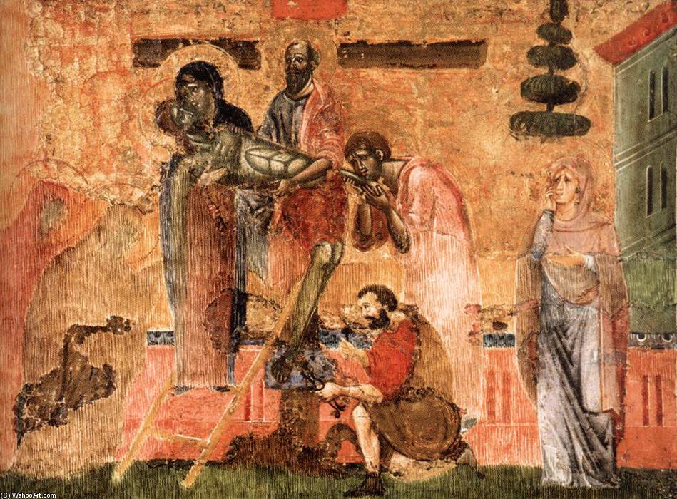 Wikioo.org – L'Enciclopedia delle Belle Arti - Pittura, Opere di Guido Da Siena - Deposizione