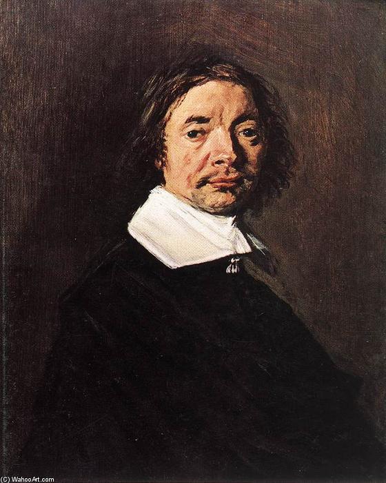 Wikoo.org - موسوعة الفنون الجميلة - اللوحة، العمل الفني Frans Hals - Portrait of a Man (15)