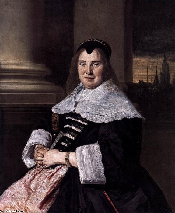 Wikioo.org - The Encyclopedia of Fine Arts - Painting, Artwork by Frans Hals - Portrait of a Woman
