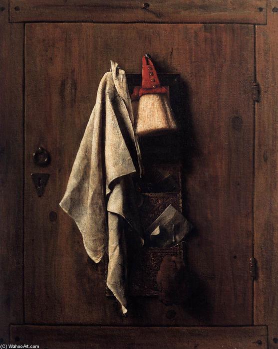 WikiOO.org - Encyclopedia of Fine Arts - Maleri, Artwork Samuel Dirksz Van Hoogstraten - Trompe-l'oeil Still-Life