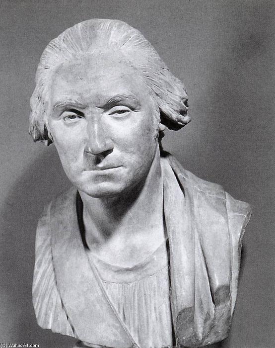 Wikioo.org - Bách khoa toàn thư về mỹ thuật - Vẽ tranh, Tác phẩm nghệ thuật Jean Antoine Houdon - Bust of George Washington