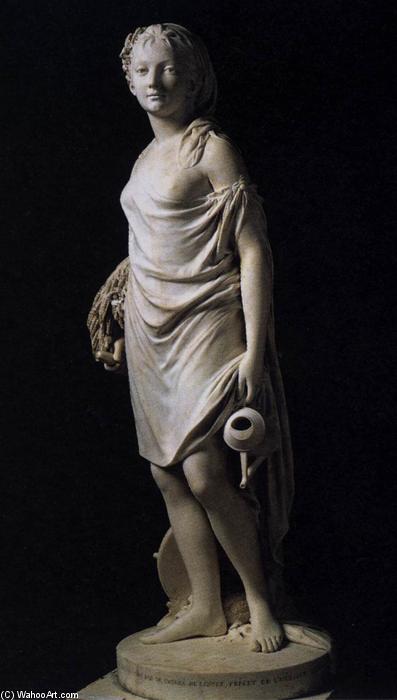 WikiOO.org - Encyclopedia of Fine Arts - Maleri, Artwork Jean Antoine Houdon - Summer