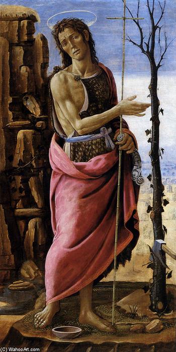 Wikioo.org - The Encyclopedia of Fine Arts - Painting, Artwork by Jacopo Del Sellaio - St John the Baptist