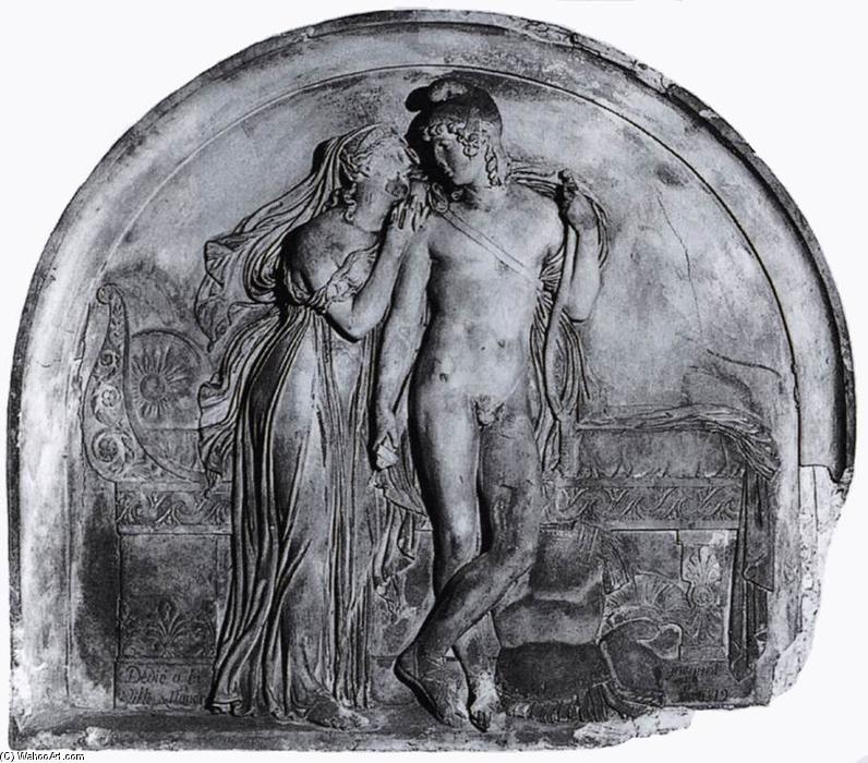 WikiOO.org - Enciklopedija dailės - Tapyba, meno kuriniai Georges Jacquot - Paris and Helena