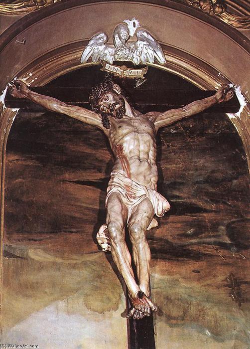 WikiOO.org - Encyclopedia of Fine Arts - Lukisan, Artwork Juan De Juni - Crucifix