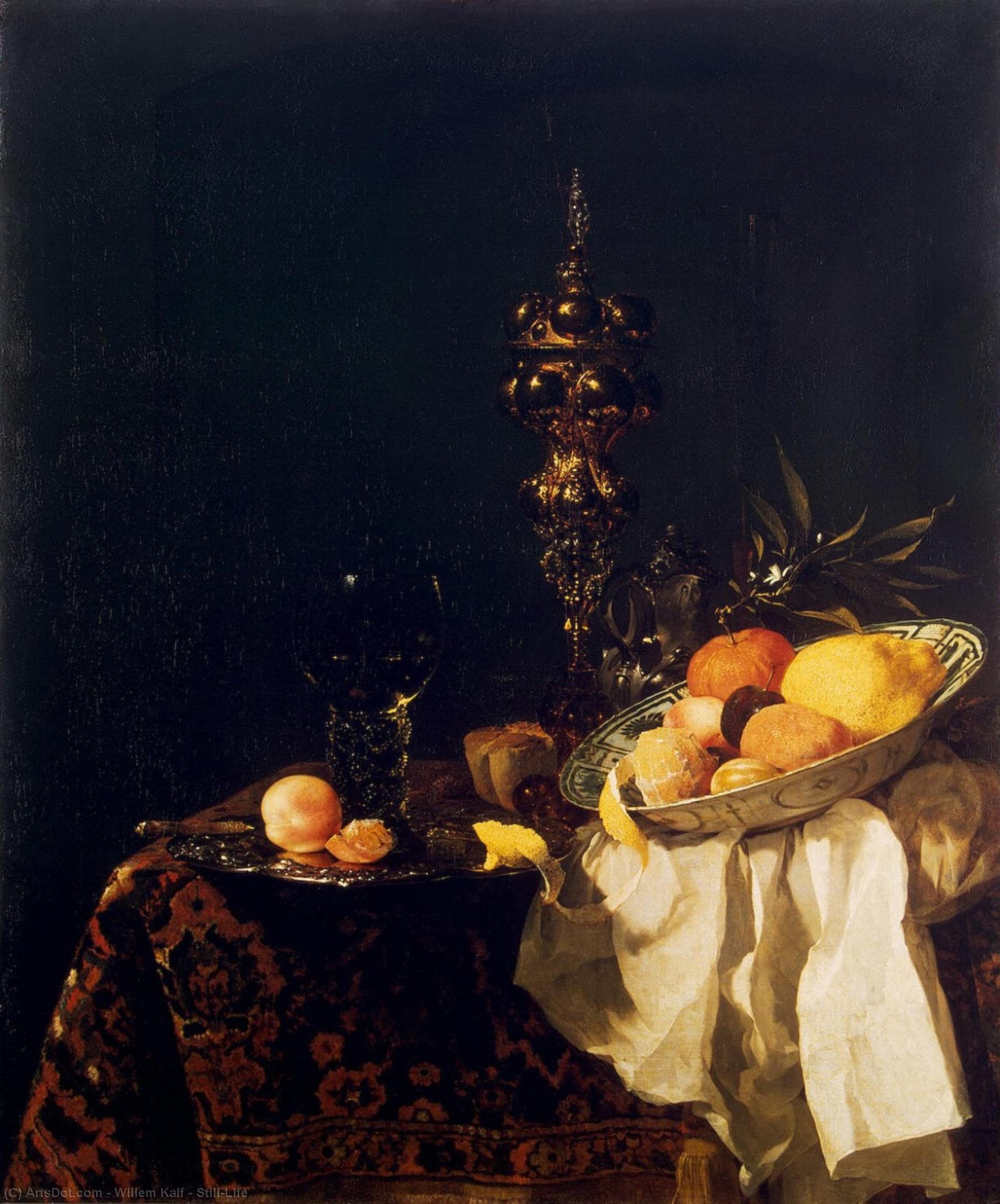 Wikioo.org - The Encyclopedia of Fine Arts - Painting, Artwork by Willem Kalf - Still-Life