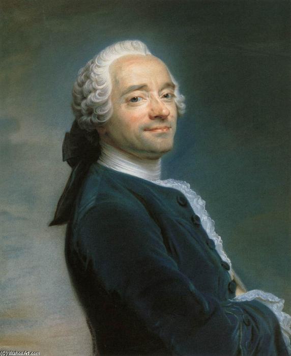 WikiOO.org - 백과 사전 - 회화, 삽화 Maurice Quentin De La Tour - Self-Portrait