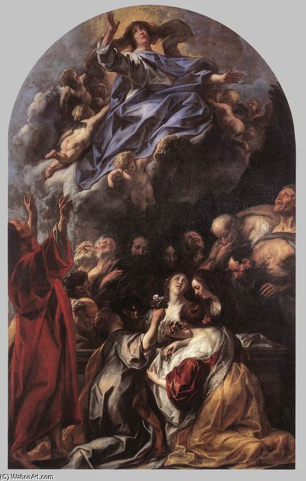 WikiOO.org - Enciklopedija dailės - Tapyba, meno kuriniai Jacob Jordaens - Assumption of the Virgin