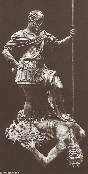 WikiOO.org - Encyclopedia of Fine Arts - Lukisan, Artwork Leone Leoni (Pompeo Leoni) - The Triumph of Ferrante Gonzaga