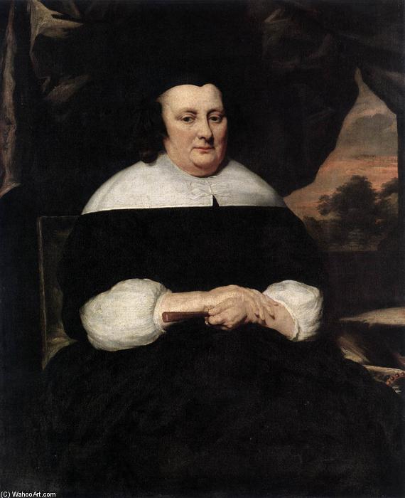WikiOO.org – 美術百科全書 - 繪畫，作品 Nicolaes Maes -  肖像 女性
