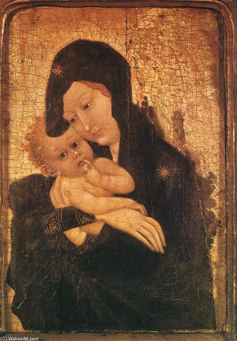 WikiOO.org - אנציקלופדיה לאמנויות יפות - ציור, יצירות אמנות Jean Malouel - Virgin and Child