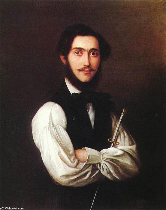 WikiOO.org - Encyclopedia of Fine Arts - Maleri, Artwork Jakab Marastoni (Giacomo Antonio Marastoni) - Portrait of Ferenc Friedrich
