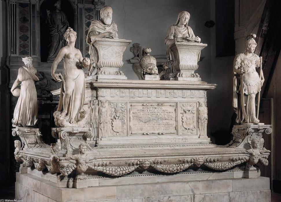 WikiOO.org - אנציקלופדיה לאמנויות יפות - ציור, יצירות אמנות Giovanni Marigliano - Monument of Don Pedro of Toledo