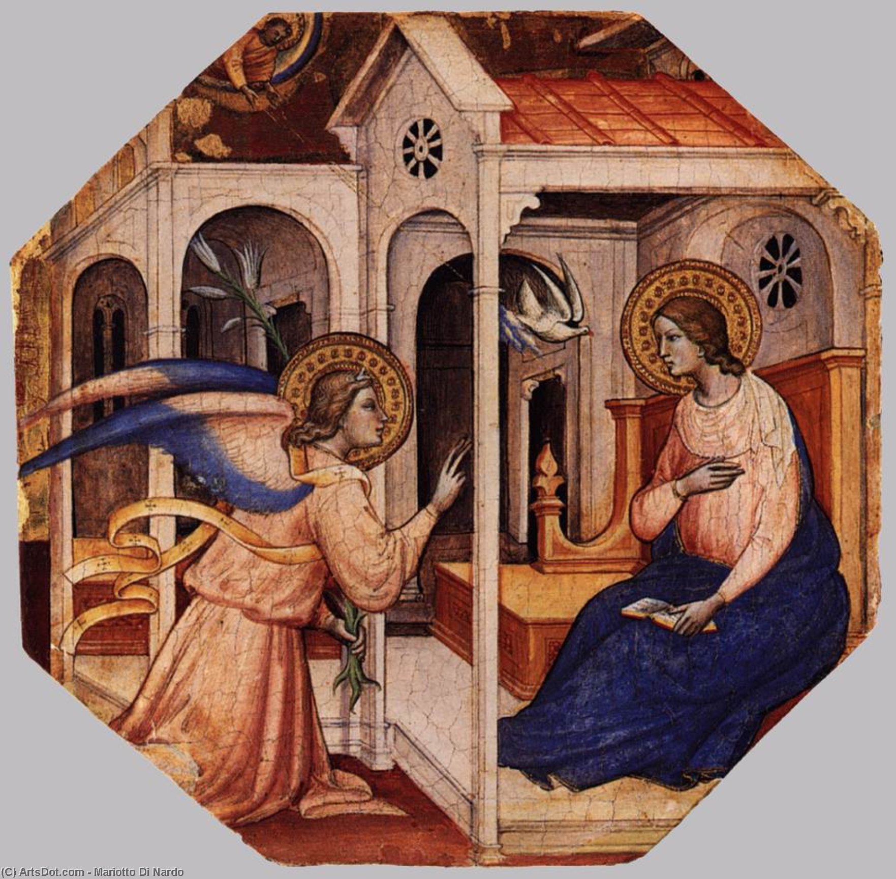 Wikioo.org - The Encyclopedia of Fine Arts - Painting, Artwork by Mariotto Di Nardo - Scenes from the Life of Christ