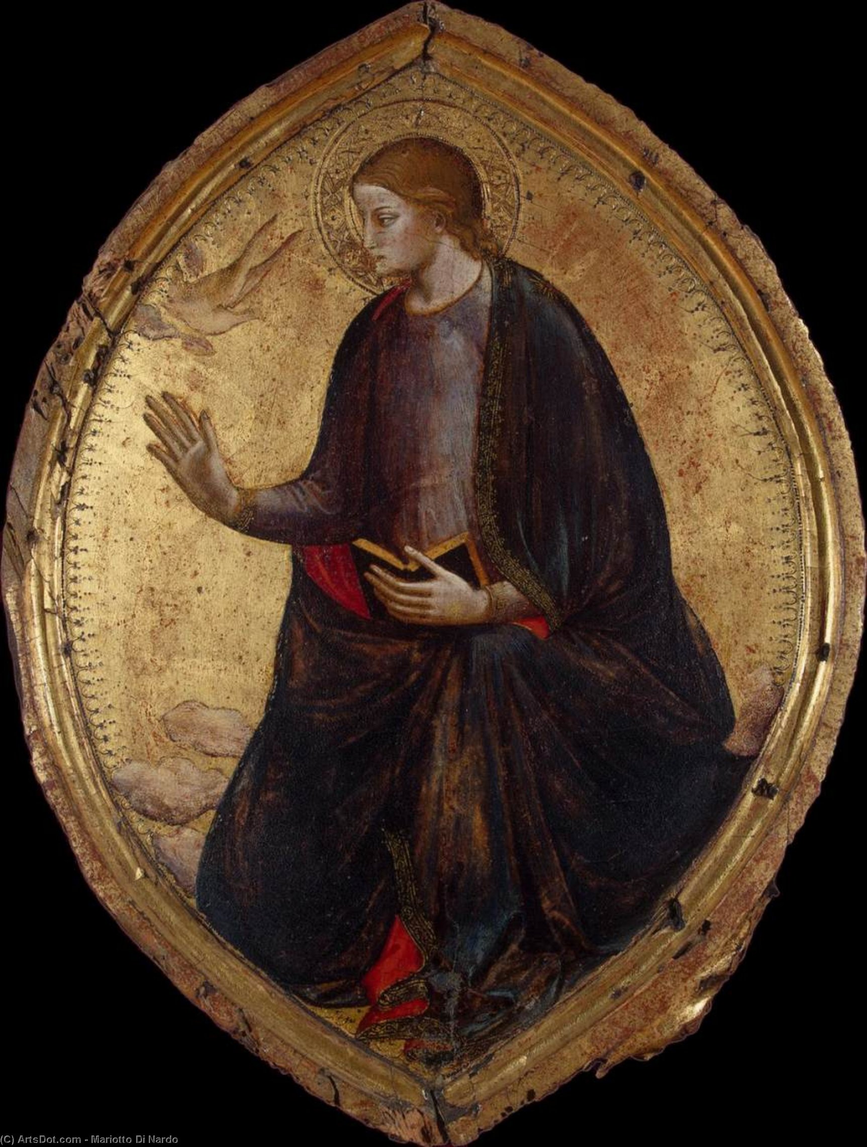 Wikioo.org - The Encyclopedia of Fine Arts - Painting, Artwork by Mariotto Di Nardo - The Virgin Annunciate