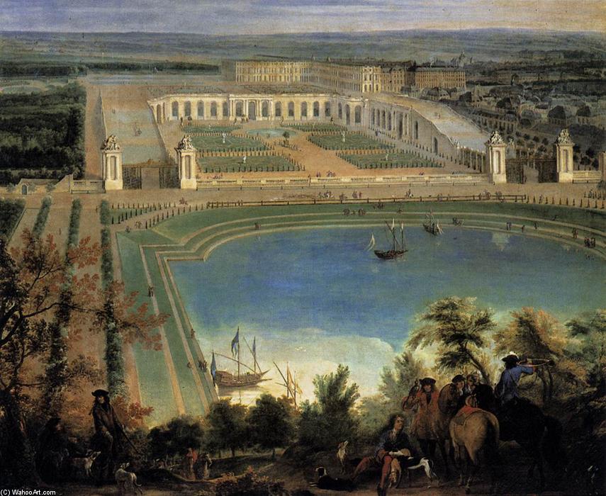 Wikioo.org - The Encyclopedia of Fine Arts - Painting, Artwork by Jean-Baptiste Martin (Martin Des Batailles) - View of the Orangerie (detail)