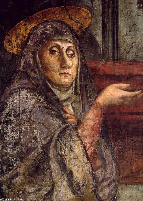 Wikioo.org - The Encyclopedia of Fine Arts - Painting, Artwork by Masaccio (Ser Giovanni, Mone Cassai) - Trinity (detail)