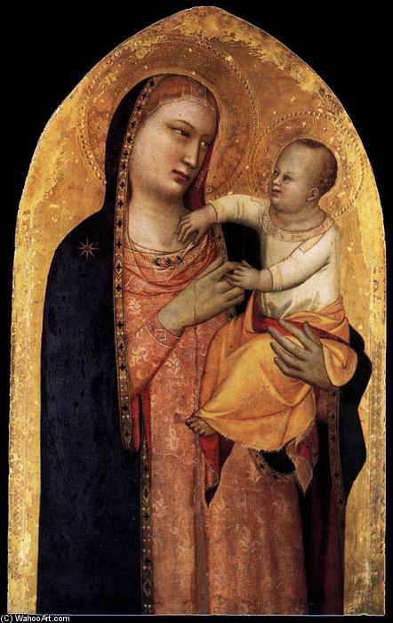 Wikioo.org - The Encyclopedia of Fine Arts - Painting, Artwork by Maso Di Banco - Madonna and Child