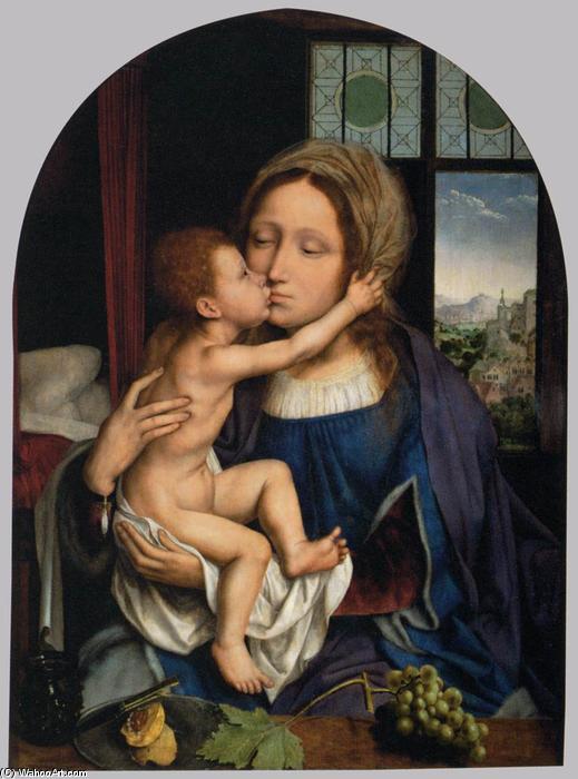 Wikioo.org - The Encyclopedia of Fine Arts - Painting, Artwork by Quentin Massys - Virgin and Child