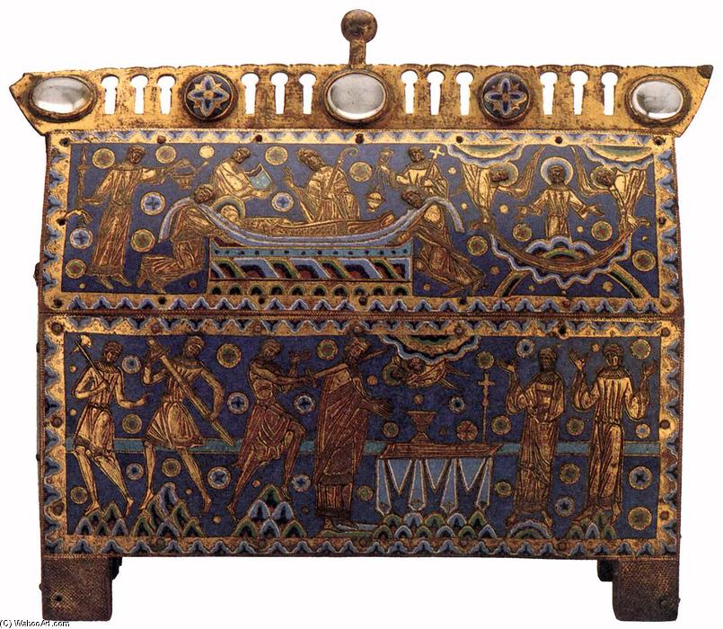 Wikioo.org - Bách khoa toàn thư về mỹ thuật - Vẽ tranh, Tác phẩm nghệ thuật Master Alpais - Reliquary of Thomas Becket