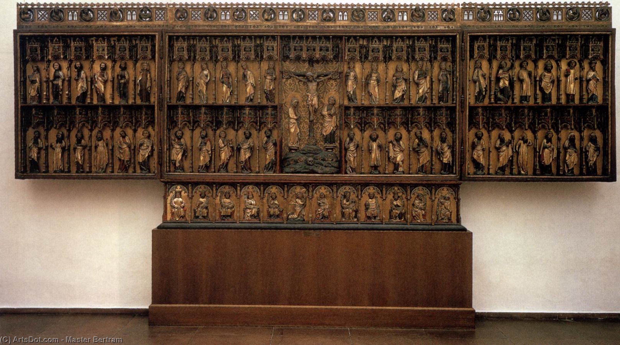 WikiOO.org - Enciklopedija dailės - Tapyba, meno kuriniai Master Bertram - Grabow Altarpiece
