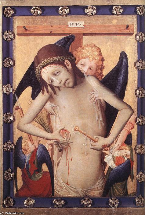 WikiOO.org - אנציקלופדיה לאמנויות יפות - ציור, יצירות אמנות Master Francke (Frater Francke) - Vir Dolorum (Man of Sorrows)