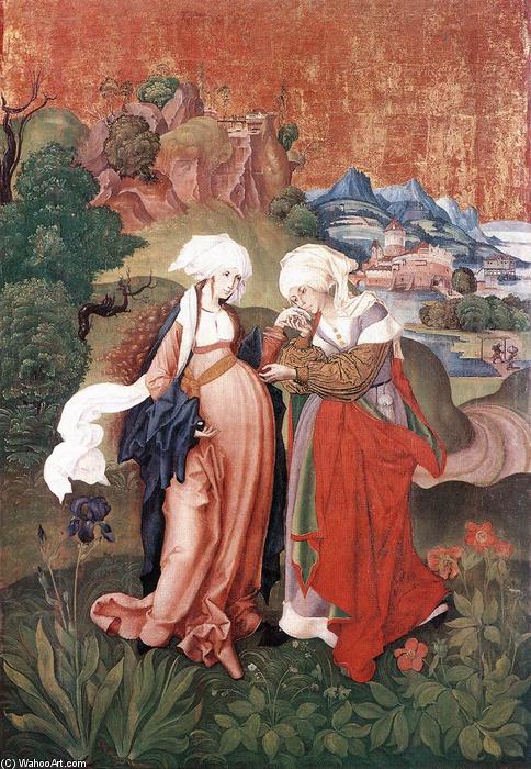 Wikioo.org - The Encyclopedia of Fine Arts - Painting, Artwork by Master M S - The Visitation