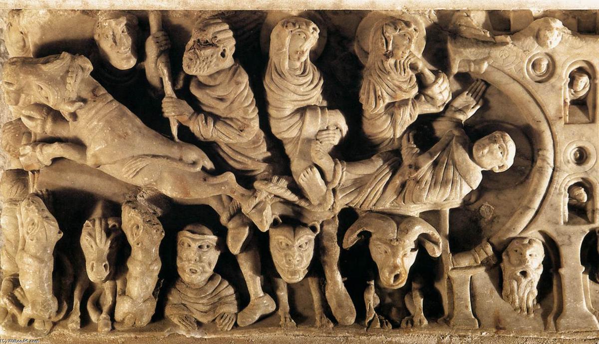 WikiOO.org - Enciklopedija likovnih umjetnosti - Slikarstvo, umjetnička djela Master Of Cabestany - The Death and Martyrdom of St Saturninus (detail)