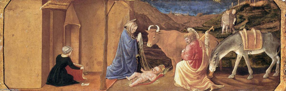 Wikioo.org - The Encyclopedia of Fine Arts - Painting, Artwork by Master Of The Castello Nativity - The Nativity
